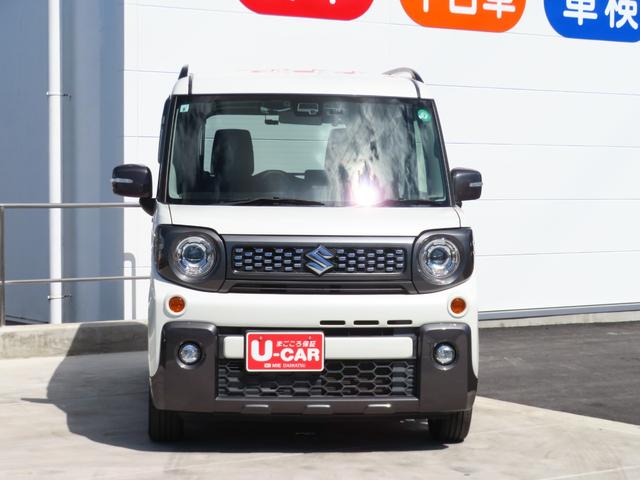 スペーシアギアハイブリッドＸＺ　　４ＷＤ　ＣＶＴ　７型ナビ　１年間無料保証電動格納ドアミラー　運転席・助手席シートヒーター　ＬＥＤヘッドライ　ＥＴＣ　Ｗエアバック　ＤＶＤ再生　ＴＶ　キーフリー　ＡＢＳ　コーナーセンサー　両側パワースライドドア　バックカメラ　３６０度ドラレコ（三重県）の中古車