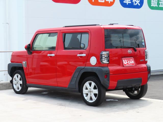 タフトG 運転席・助手席シートヒーター キーフリー 1年間無料保証スタイリッシュガラスルーフ コーナーセンサー 電動格納ドアミラー エコアイドル Bカメラ レーンキープアシスト エアバック 電動パーキングブレーキ オートエアコン パワーウィンドウ 純正フロアマット(三重県)の中古車