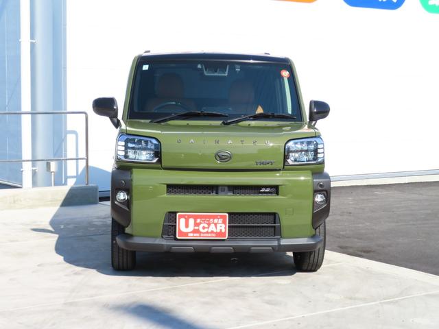 タフトＧターボ　純正７型ナビ　バックカメラ　ＥＴＣ　１年間無料保証衝突被害軽減装置　車線逸脱　Ａライト　電格ミラー　アイスト　ｂｌｕｅｔｏｏｔｈ　前席シートヒーター　ワンオーナー車　エアバック　ＡＢＳ　地デジ　ＵＳＢ　電動パーキングブレーキ　前方用ドライブレコーダー（三重県）の中古車
