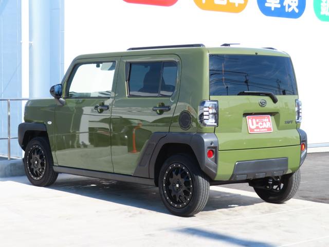 タフトＧターボ　純正７型ナビ　バックカメラ　ＥＴＣ　１年間無料保証衝突被害軽減装置　車線逸脱　Ａライト　電格ミラー　アイスト　ｂｌｕｅｔｏｏｔｈ　前席シートヒーター　ワンオーナー車　エアバック　ＡＢＳ　地デジ　ＵＳＢ　電動パーキングブレーキ　前方用ドライブレコーダー（三重県）の中古車