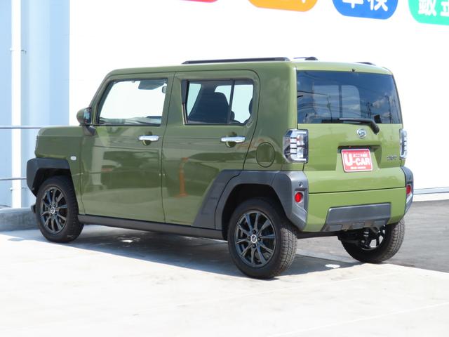 タフトＧターボ　純正７型ナビ　バックカメラ　ＥＴＣ　１年間無料保証衝突被害軽減装置　車線逸脱　Ａライト　電格ミラー　アイスト　ｂｌｕｅｔｏｏｔｈ　前席シートヒーター　エアバック　地デジ　ＵＳＢ　コーナーセンサー　オートエアコン　キーフリー　電動パーキングブレーキ（三重県）の中古車
