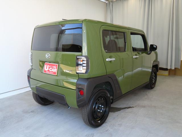 タフトＸ　ｅｃｏＩＤＬＥ非装着車　　届出済未使用車　１年間無料保証展示車　軽減ブレーキ　電動ミラー　ハイビームアシスト　キーフリー　車線逸脱　記録簿　リアカメラ　スカイルーフ　エアバック　ＬＥＤヘッドライト　ＡＢＳ付き　電動パーキングブレーキ　コーナーセンサー（三重県）の中古車