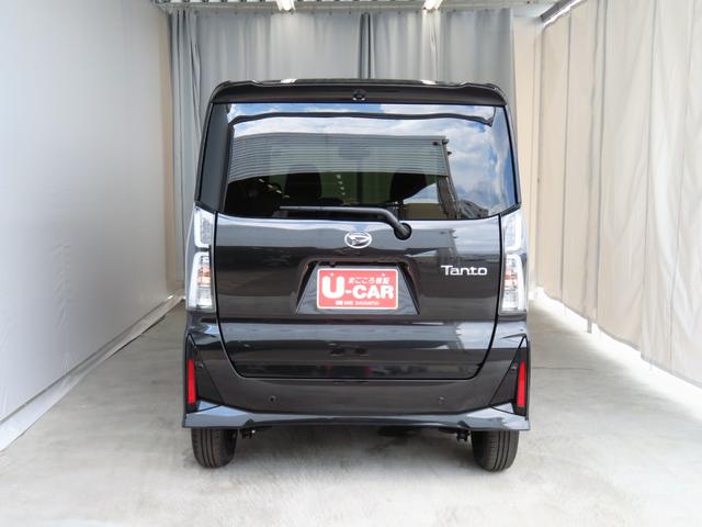 タントカスタムＸ　ｅｃｏＩＤＬＥ非装着車　　　　　　１年間無料保証３６０°カメラ　衝突軽減ブレーキ　コーナーセンサー　ＴＶ　盗難警報　ＬＥＤ　ワンオーナー　前席シートヒーター　９型ディスプレイオーディオ　電動パーキングブレーキ　両側パワースライドドア　届出済未使用車（三重県）の中古車
