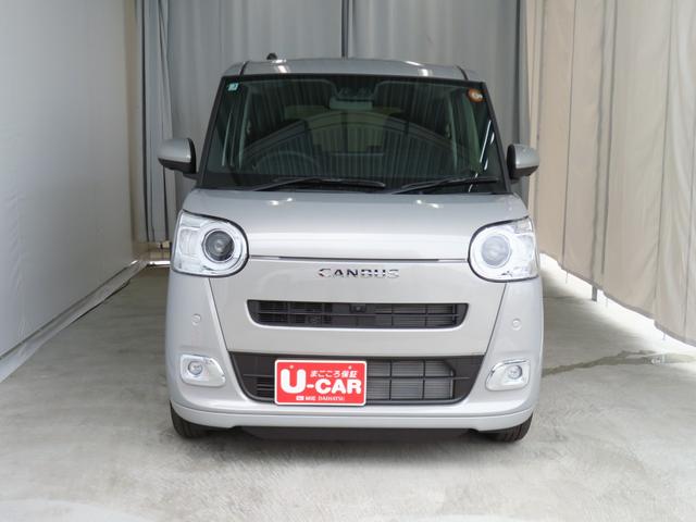 ムーヴキャンバスセオリーＧ　ｅｃｏＩＤＬＥ非装着車　　　　　　１年間無料保証ブルートゥース　コーナーセンサー　全方位モニター　衝突軽減ブレーキ　電動格納式ミラー　シートヒータ　両側オートスライドドア　地デジ　ＵＳＢポート　キーフリー　９型ディスプレイオーディオ　届出済未使用車（三重県）の中古車