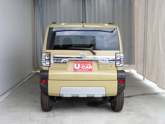 タフトＧ　クロムベンチャー　　　　　届出済未使用車　１年間無料保証試乗車　衝突軽減装置　運転席・助手席シートヒータ　Ｂカメラ　電動格納式ミラー　車線逸脱警報装置　サンル−フ　Ａ−ＳＴＯＰ　ルーフレール　ワンオーナー　電動パーキングブレーキ　キーフリー　コーナーセンサ（三重県）の中古車