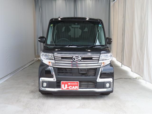 タントカスタムＲＳ　トップエディションＳＡII　　　１年間無料保証ブルートゥースオーディオ　両側パワードア　前後誤発進抑制　地デジ　ＵＳＢポート　キーフリーシステム　ＬＥＤヘッドライト　ターボ　Ｂカメラ　ＥＴＣ　アルミ　オートライト　純正７型ナビ　１００Ｖ電源（三重県）の中古車