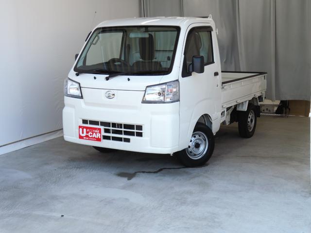 ハイゼットトラックスタンダード　　　　スマートアシスト非装着車　１年間無料保証ワンオーナ　パワステ　運転席エアバッグ　アイドルストップ　点検記録簿　ＡＢＳ　ゲートプロテクター　マニュアルエアコン　コーナーセンサー　レベリング　純正フロアマット　あゆみ板掛け　２ＷＤ　ＣＶＴ（三重県）の中古車
