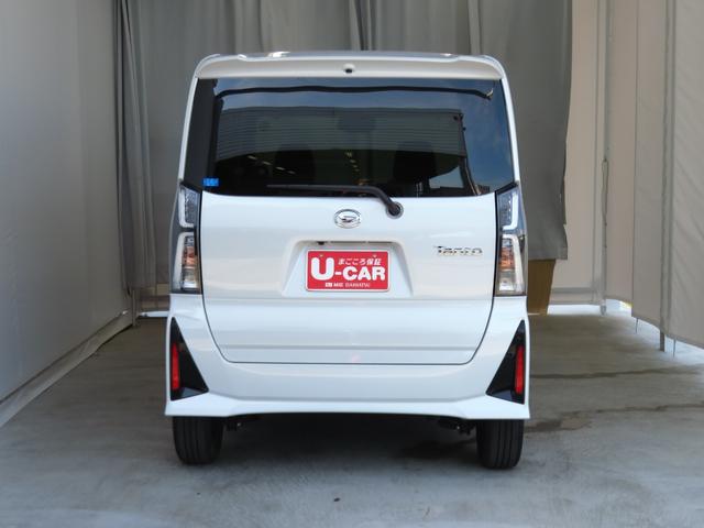 タントウェルカムターンシートカスタムＲＳ　１年間無料保証両側パワスライドドア　レーンキープＡ　ＩＳＴＯＰ　運転席・助手席シートヒーター　ターボ　ＬＥＤライト　１オーナー　オートライト　キーフリー　セキュリティ　電動パーキングブレーキ　コーナーセンサー（三重県）の中古車