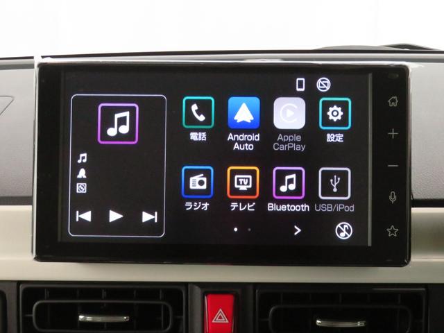 ムーヴキャンバスストライプスＧ　届出済未使用車　バックカメラ　１年間無料保証ＢＬＵＥＴＯＯＴＨ　アイドルストップ　フルセグ　ＵＳＢ　セキュリティアラーム　プッシュスタート　Ｓヒーター　キーフリー　ＬＥＤライト　９型ディスプレイオーディオ　電動パーキングブレーキ　コーナーセンサ（三重県）の中古車