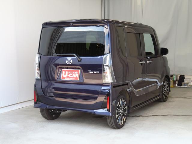 タントカスタムＲＳ　　純正７型ナビ　パノラマカメラ　１年間無料保証両側パワスライドドア　レーンキープＡ　ＩＳＴＯＰ　コーナーセンサー　地デジ　ＢＴ対応　ＥＴＣ　運転席・助手席シートヒーター　ターボ　前後ドラレコ　電動パーキングブレーキ　キーフリー　ＵＳＢ接続（三重県）の中古車