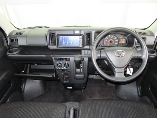 ハイゼットカーゴデッキバンＧ　ＳＡIII　　　２ＷＤ　４ＡＴ　１年間無料保証ペダル踏み間違い抑制　衝突回避支援ブレーキ　純正７型ナビ　バックカメラ　前後ドラレコ　ＥＴＣ　キーレスエントリー　マニュアルエアコン　レベリング　パワーウィンドウ　Ｂｌｕｅｔｏｏｔｈ対応　地デジ（三重県）の中古車