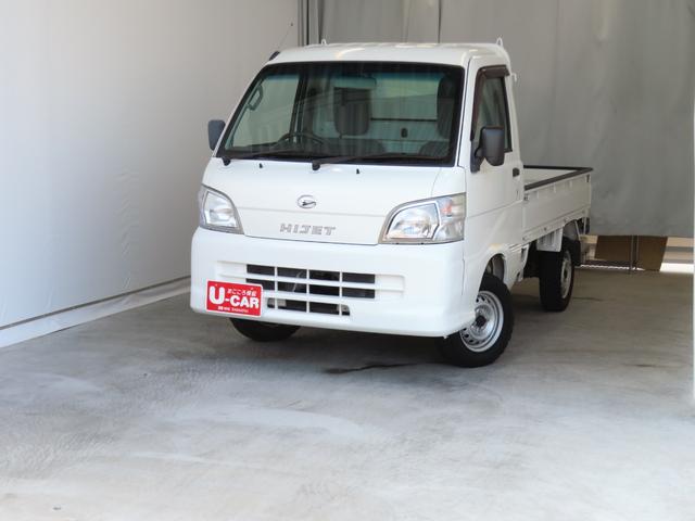 ハイゼットトラックエアコン・パワステスペシャル　４ＷＤ　５ＭＴ　１年間無料保証ＰＳ　マニュアルエアコン　ゲートプロテクター　レベリング　ＡＭ／ＦＭラジオ（三重県）の中古車