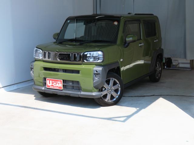 タフトＧターボ　純正７型ナビ　バックカメラ　ＥＴＣ　１年間無料保証地デジ　ＤＶＤ再生　誤発進抑制装置　ブルートゥース　１オーナー　ルーフレール　ＵＳＢ　ＬＥＤライト　キーフリー　ＡＢＳ　前後ドラレコ　運転席・助手席シートヒータ　電動パーキングブレーキ　コーナーセンサ（三重県）の中古車