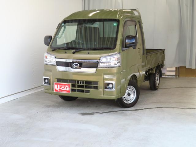 ハイゼットトラックジャンボエクストラ　　　　　　２ＷＤ　５ＭＴ　１年間無料保証コーナーセンサ　電格ドアミラー　ＬＥＤヘッド　　キーフリー　１オーナー　記録簿　荷台ゴムマット　荷台作業照明　ゲートプロテクター　ゲートチェーン　あゆみ板掛け　マニュアルエアコン　パワーウィンドウ（三重県）の中古車