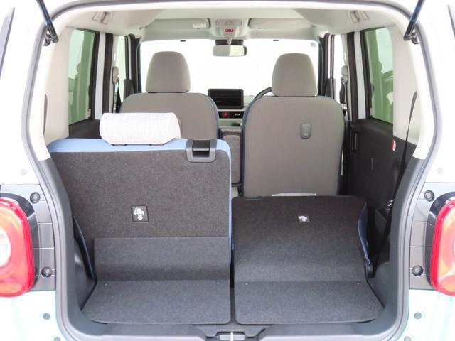 ムーヴキャンバスストライプスＧ　　届出済未使用車　キーフリー　１年間無料保証コーナーセンサー　アイドルストップ　バックカメラ　プッシュスタート　運転席・助手席シートヒーター　ワンオーナー　ＬＥＤライト　元試乗車　車線逸脱警報　両側パワースライドドア　電動パーキングブレーキ（三重県）の中古車