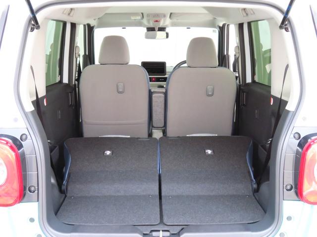 ムーヴキャンバスストライプスＧ　　届出済未使用車　キーフリー　１年間無料保証コーナーセンサー　アイドルストップ　バックカメラ　プッシュスタート　運転席・助手席シートヒーター　ワンオーナー　ＬＥＤライト　元試乗車　車線逸脱警報　両側パワースライドドア　電動パーキングブレーキ（三重県）の中古車