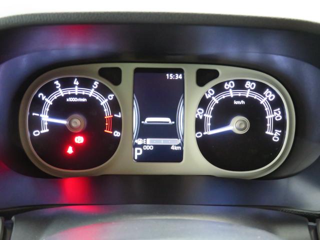 ムーヴキャンバスストライプスＧ　　届出済未使用車　キーフリー　１年間無料保証コーナーセンサー　アイドルストップ　バックカメラ　プッシュスタート　運転席・助手席シートヒーター　ワンオーナー　ＬＥＤライト　元試乗車　車線逸脱警報　両側パワースライドドア　電動パーキングブレーキ（三重県）の中古車