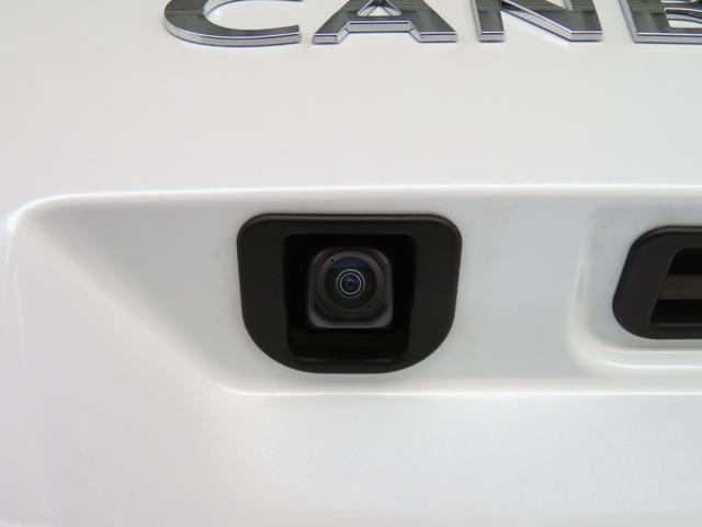 ムーヴキャンバスストライプスＧ　　届出済未使用車　キーフリー　１年間無料保証コーナーセンサー　アイドルストップ　バックカメラ　プッシュスタート　運転席・助手席シートヒーター　ワンオーナー　ＬＥＤライト　元試乗車　車線逸脱警報　両側パワースライドドア　電動パーキングブレーキ（三重県）の中古車