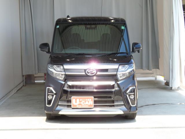 タントカスタムＲＳ　　純正９型ナビ　パノラマカメラ　１年間無料保証両側パワスライドドア　地デジ　ＢＴ対応　ＥＴＣ　運転席・助手席シートヒーター　ターボ　ＬＥＤライト　エンジンスターター　コーナーセンサー　キーフリー　オートエアコン　スマートパノラマパーキングアシスト（三重県）の中古車