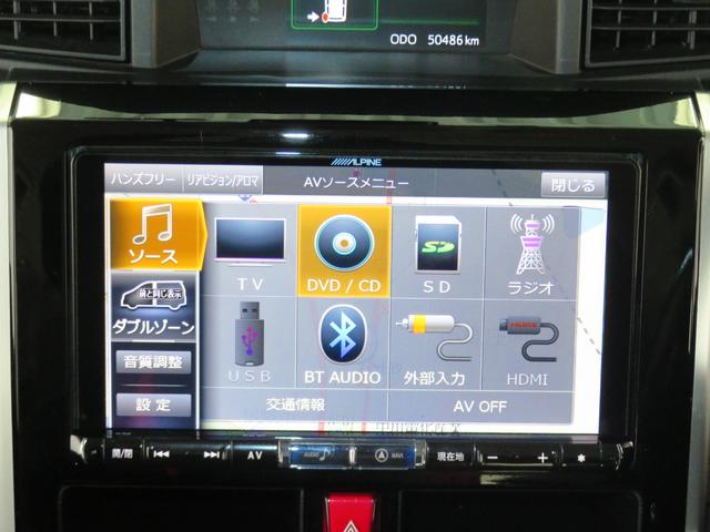 トールカスタムＧ　ターボ　ＳＡII　　純正９型ナビ　１年間無料保証電動格納ドアミラー　Ａライト　ブルートゥース　ＥＴＣ車載器　両側オートスライドドア　キーフリー　ターボエンジン　フルセグＴＶ　ＬＥＤヘッドランプ　アイドリングストップ　前方用ドラレコ　パノラマカメラ（三重県）の中古車