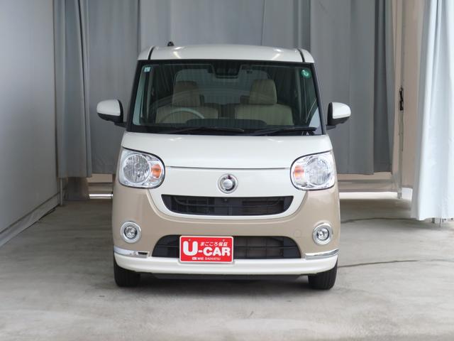 ムーヴキャンバスＸメイクアップリミテッド　ＳＡIII　　　　　１年間無料保証ＵＳＢ　Ｂｔオーディオ　盗難防止装置　地デジ　プッシュスタート　オートハイビーム　ＤＶＤ　電動格納ミラー　ベンチシート　純正７型ナビ　前後ドラレコ　パノラマカメラ　両側パワースライドドア　キーフリー（三重県）の中古車