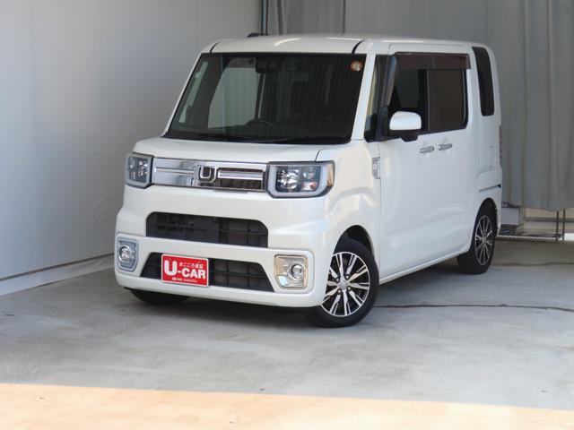 ウェイクＧターボＳＡIII　　　純正７型ナビ　ＥＴＣ　１年間無料保証プッシュスタート　Ａストップ　レーンキープアシスト　キーフリー　ワンオーナー　地デジ　Ｂｌｕｅｔｏｏｔｈ対応　ＵＳＢ接続　前方用ドライブレコーダー　パノラマカメラ　両側パワースライドドア（三重県）の中古車