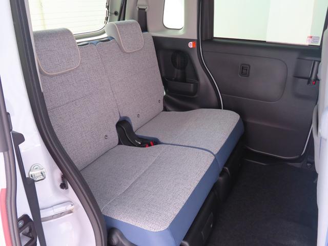 ムーヴキャンバスストライプスG 届出済未使用車 キーフリー 1年間無料保証Bカメラ セキュリティアラーム プッシュスタート 運転席・助手席シートヒーター ワンオーナー LEDライト 元試乗車 車線逸脱警報 電動パーキングブレーキ 両側パワースライドドア コーナーセンサー(三重県)の中古車