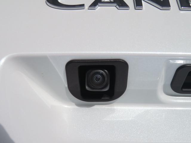 ムーヴキャンバスストライプスG 届出済未使用車 キーフリー 1年間無料保証Bカメラ セキュリティアラーム プッシュスタート 運転席・助手席シートヒーター ワンオーナー LEDライト 元試乗車 車線逸脱警報 電動パーキングブレーキ 両側パワースライドドア コーナーセンサー(三重県)の中古車