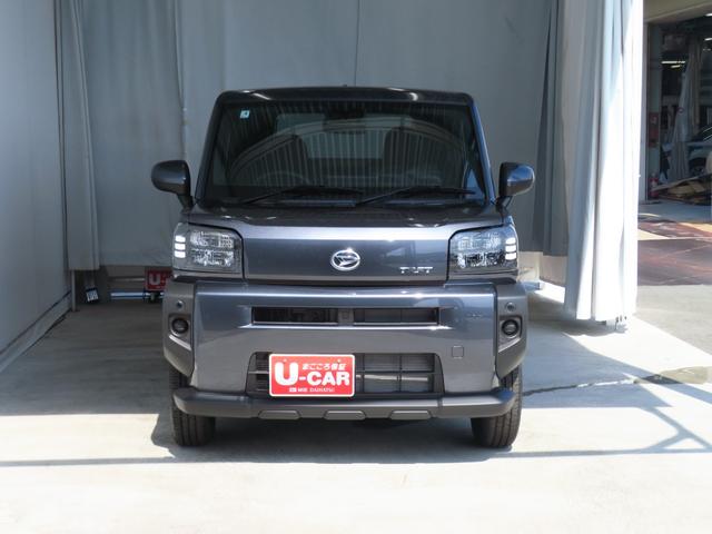 タフトＸ　届出済未使用車　バックカメラ　キーフリー　１年間無料保証展示車　電動ミラー　ＢＴオーディオ　ハイビームアシスト　デュアルエアバッグ　安全ボディ　記録簿　フルセグテレビ　ＬＥＤヘッドライト　ガラスルーフ　電動パーキングブレーキ　コーナーセンサー　ＨＤＭＩ接続（三重県）の中古車