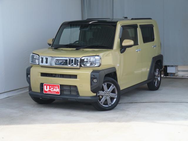 タフトＧターボ　　　　４ＷＤ　ＣＶＴ　純正７型ナビ　１年間無料保証電動格納ドアミラー　地デジ　ＤＶＤ再生　ＵＳＢ　ＬＥＤ　ＥＴＣ　キーフリー　前後ドラレコ　Ｂｌｕｅｔｏｏｔｈ対応　電動パーキングブレーキ　運転席・助手席シートヒーター　パノラマカメラ　コーナーセンサー（三重県）の中古車