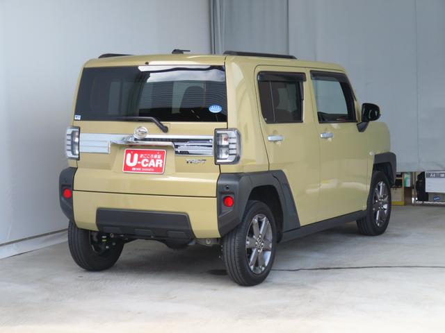 タフトＧターボ　　　　４ＷＤ　ＣＶＴ　純正７型ナビ　１年間無料保証電動格納ドアミラー　地デジ　ＤＶＤ再生　ＵＳＢ　ＬＥＤ　ＥＴＣ　キーフリー　前後ドラレコ　Ｂｌｕｅｔｏｏｔｈ対応　電動パーキングブレーキ　運転席・助手席シートヒーター　パノラマカメラ　コーナーセンサー（三重県）の中古車