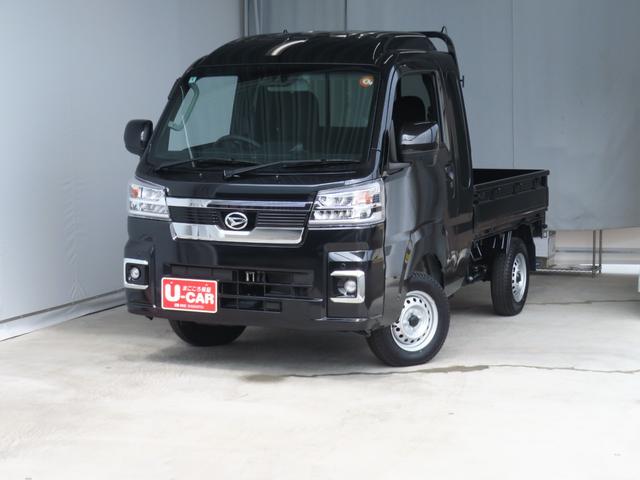 ハイゼットトラックジャンボエクストラ　　　　　　４ＷＤ　ＣＶＴ　１年間無料保証アイドリングストップ　電格ドアミラー　記録簿あり　ワンオナ　ＬＥＤライト　キーフリー　デフロック　荷台作業照明　ゲートチェーン　あゆみ板掛け　マニュアルエアコン　コーナーセンサー　パワーウィンドウ（三重県）の中古車