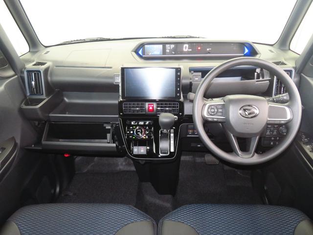 タントカスタムＸ　　　届出済未使用車　バックカメラ　１年間無料保証衝突軽減ブレーキ　コーナーセンサー　Ｂｌｕｅｔｏｏｔｈ対応　ＴＶ　盗難警報装置　ワンオーナー　９型ディスプレイオーディオ　電動パーキングブレーキ　両側パワースライドドア　運転席・助手席シートヒーター（三重県）の中古車