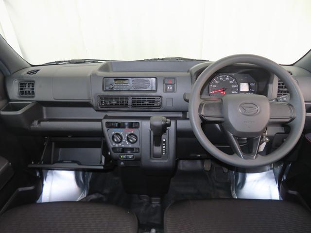 ハイゼットカーゴＤＸ　　　２ＷＤ　ＣＶＴ　キーレスエントリー　１年間無料保証安全ボディ　展示車　エコアイドル　ハイビームアシスト　オートライト　両席エアバッグ　ワンオーナー　ＡＢＳ　マニュアルエアコン　コーナーセンサー　パワーウィンドウ　レベリング　ＡＭ／ＦＭラジオ（三重県）の中古車