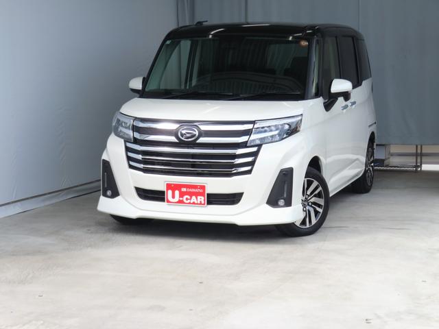 トールカスタムＧ　　純正９型ディスプレイオーディオ　１年間無料保証ＬＥＤライト　ブルートゥース　Ｉストップ　電格ミラー　ウォークスルー　地デジ　Ａライト　バックカメラ　ワンオーナー　ＵＳＢ　キーフリー　電動パーキングブレーキ　両側パワースライドドア　コーナーセンサー（三重県）の中古車