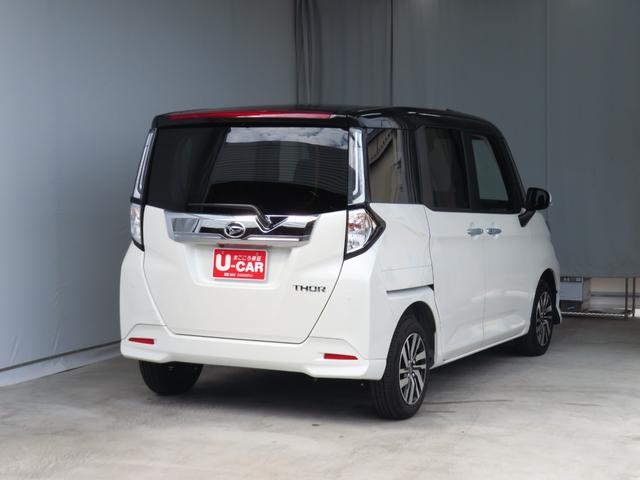 トールカスタムＧ　　純正９型ディスプレイオーディオ　１年間無料保証ＬＥＤライト　ブルートゥース　Ｉストップ　電格ミラー　ウォークスルー　地デジ　Ａライト　バックカメラ　ワンオーナー　ＵＳＢ　キーフリー　電動パーキングブレーキ　両側パワースライドドア　コーナーセンサー（三重県）の中古車