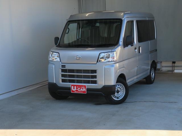 ハイゼットカーゴＤＸ　　　２ＷＤ　ＣＶＴ　キーレスエントリー　１年間無料保証元代車　エコアイドル　ハイビームアシスト　オートライト　記録簿　ワンオーナー　ＡＢＳ　運転席エアバッグ　マニュアルエアコン　コーナーセンサー　パワーウィンドウ　レベリング（三重県）の中古車