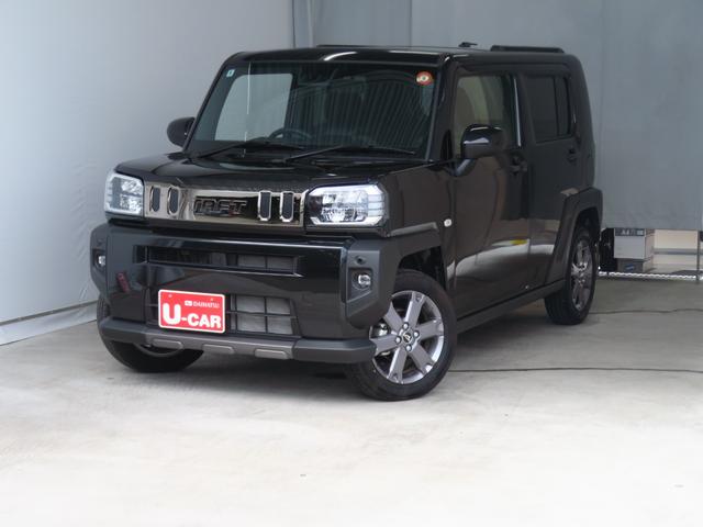 タフトＧ　ダーククロムベンチャー　　オートエアコン　１年間無料保証元代車　コーナーセンサー　ＬＥＤライト　レーンキープアシスト　アイドリングＳ　電格ミラー　キーフリー　記録簿　アルミ　ＡＢＳ　運転席・助手席シートヒーター　電動パーキングブレーキ　バックカメラ（三重県）の中古車