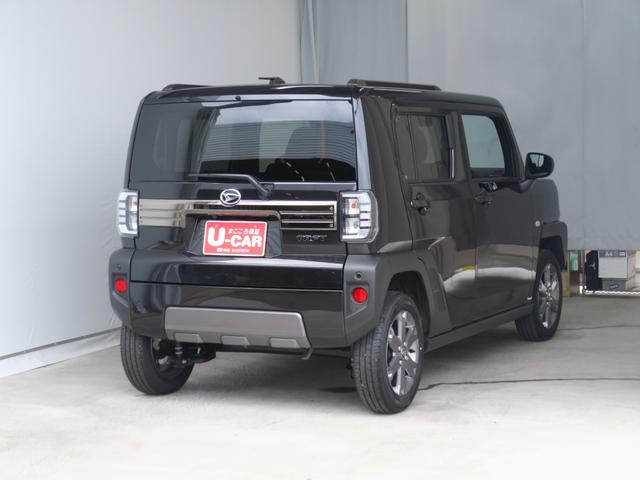 タフトＧ　ダーククロムベンチャー　　オートエアコン　１年間無料保証元代車　コーナーセンサー　ＬＥＤライト　レーンキープアシスト　アイドリングＳ　電格ミラー　キーフリー　記録簿　アルミ　ＡＢＳ　運転席・助手席シートヒーター　電動パーキングブレーキ　バックカメラ（三重県）の中古車