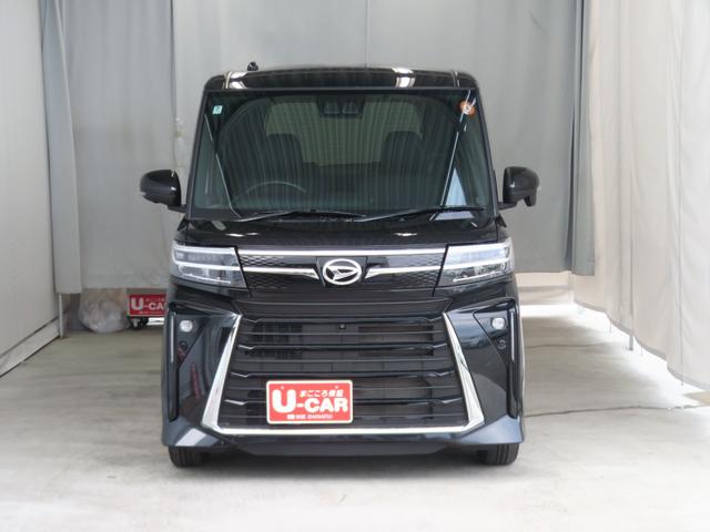 タントカスタムＸ　　　　　　電動パーキングブレーキ　１年間無料保証元代車　３６０°カメラ　衝突軽減ブレーキ　コーナーセンサー　アイドリングストップ機能　　盗難警報装置　ＬＥＤ　前席シートヒーター　オートＬＥＤ　キーフリー　両側パワースライドドア　オートエアコン（三重県）の中古車