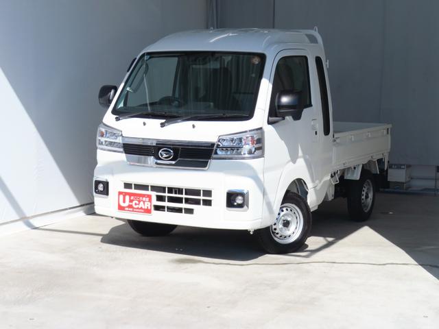 ハイゼットトラックジャンボエクストラ　　　　　　４ＷＤ　ＣＶＴ　１年間無料保証アイドリングストップ　電格ドアミラー　記録簿　ブレーキサポート　ワンオナ　ＬＥＤライト　キーフリー　デフロック　荷台作業照明　ゲートチェーン　あゆみ板掛け　パワーウィンドウ　マニュアルエアコン（三重県）の中古車