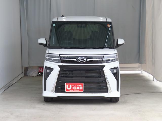 タントカスタムＲＳ　　　９型ディスプレイオーディオ　１年間無料保証両側パワスライドドア　ＩＳＴＯＰ　元試乗車　地デジ　ＢＴ対応　ＥＴＣ　前後ドライブレコーダー　運転席・助手席シートヒーター　バックカメラ　電動パーキングブレーキ　キーフリー　コーナーセンサー（三重県）の中古車