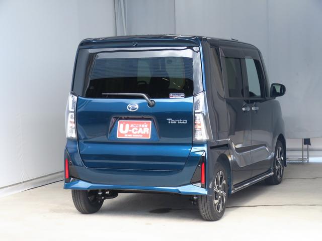 タントカスタムX    純正7型ナビ バックカメラ 1年間無料保証衝突軽減ブレーキ コーナーセンサー Bluetooth アイドリングストップ 地デジ 盗難警報装置 ETC ワンオーナー 電動パーキングブレーキ 運転席・助手席シートヒーター 前後ドラレコ キーフリー(三重県)の中古車