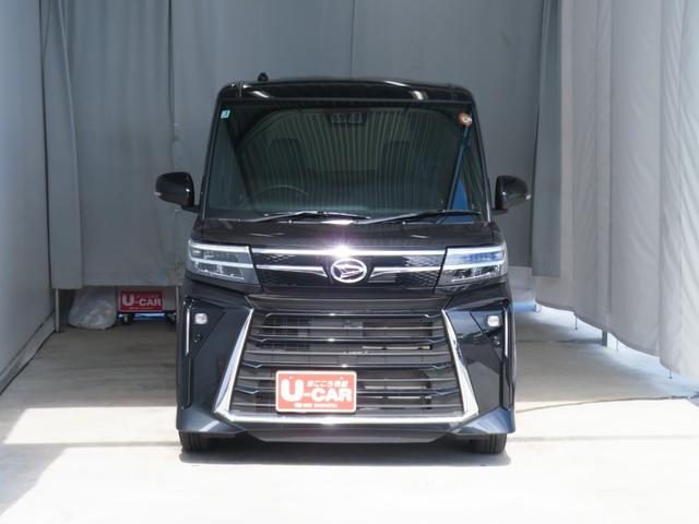 タントカスタムＸ　　　運転席・助手席シートヒーター　１年間無料保証衝突軽減ブレーキ　コーナーセンサー　Ｂカメラ　盗難警報　ＬＥＤ　ワンオーナー　パワーウィンドウ　電動格納ミラー　電動パーキングブレーキ　キーフリー　オートエアコン　両側パワースライドドア　Ａストップ（三重県）の中古車
