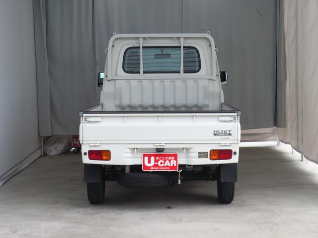 ハイゼットトラックエアコン・パワステ　スペシャル　　　　４ＷＤ　１年間無料保証５ＭＴ　ゲートプロテクター　レベリング　荷台ゴムマット　純正フロアマット　マニュアルエアコン　ＡＭ／ＦＭラジオ（三重県）の中古車
