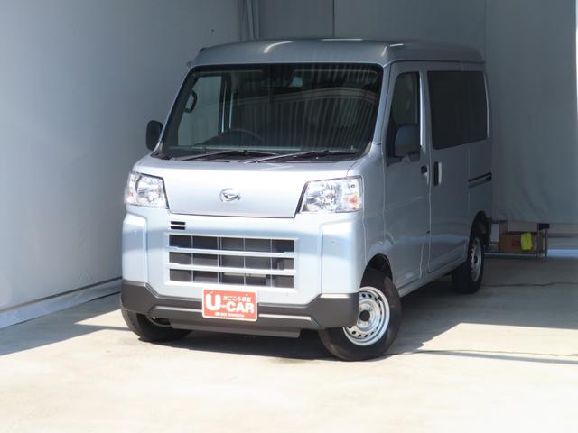 ハイゼットカーゴＤＸ　　　２ＷＤ　ＣＶＴ　マニュアルエアコン　１年間無料保証元試乗車　キーレスキー　両側スライドドア　エコアイドル　ハイビームアシスト　オートライト　記録簿　レーンアシスト　ワンオーナー　ＡＢＳ　コーナーセンサー　パワーウィンドウ　レベリング　ＡＭ／ＦＭラジオ（三重県）の中古車