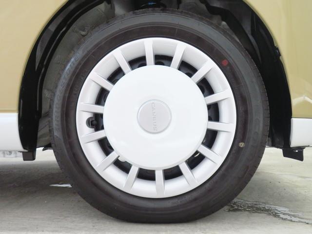 ムーヴキャンバスストライプスG 届出済未使用車 キーフリー 1年間無料保証コーナーセンサー アイドルストップ Bカメラ セキュリティアラーム プッシュスタート 運転席・助手席シートヒーター ワンオーナー LEDライト 元試乗車 電動パーキングブレーキ 両側パワースライドドア(三重県)の中古車