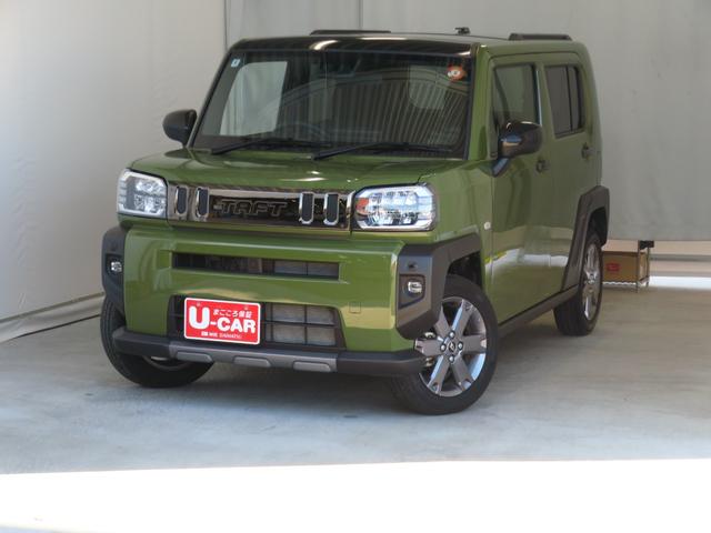 タフトＧ　ダーククロムベンチャー　　　バックカメラ　１年間無料保証１オ−ナ−　コーナーセンサー　ＢＬＵＥＴＯＯＴＨ　ＵＳＢ　フルセグ　ＬＥＤライト　アイドリングＳ　キーフリー　９型ディスプレイオーディオ　電動パーキングブレーキ　運転席・助手席シートヒーター（三重県）の中古車