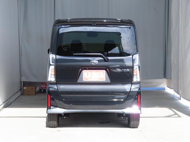 タントカスタムRS  届出済未使用車 バックカメラ 1年間無料保証両側パワスライドドア ISTOP 元試乗車 地デジ BT対応 キーフリー LEDライト USBポート 9型ディスプレイオーディオ 電動パーキングブレーキ コーナーセンサー 運転席・助手席シートヒーター(三重県)の中古車