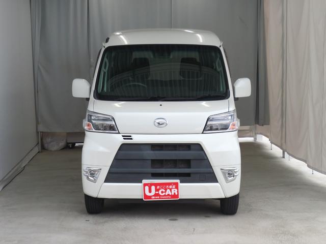 ハイゼットカーゴクルーズＳＡIII　　　　　　２ＷＤ　４ＡＴ　１年間無料保証両側手動スライドドア　電動ミラー　ＬＥＤライト　Ｂカメラ　エコアイドル　ワンオーナー　オートライト　マニュアルエアコン　キーレスエントリー　パワーウィンドウ　レベリング　純正フロアマット　記録簿（三重県）の中古車